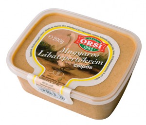 ORSI magyaros libatepertőkrém - csípős 200g
