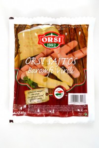 ORSI sajtos baromfi virsli 240g