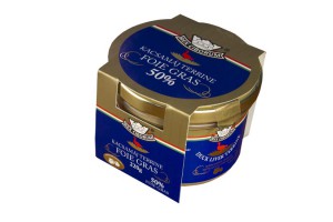 Rex Ciborum kacsamáj terrine aszalt sárgabarackkal (pástétom)