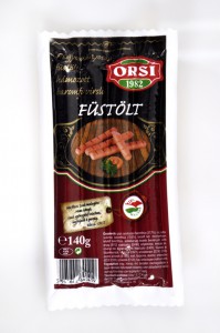 ORSI Füstölt, hámozott baromfi virsli 140g