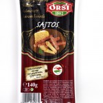 Sajtos, hámozott baromfi virsli 140g