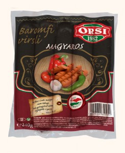 ORSI Magyaros baromfi virsli 240g
